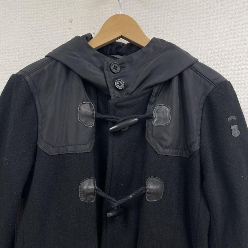 ディーゼル DIESEL コート コート一般 切替 デザイン フード付き ダッフル ロング コート 00E8F202 S 黒 / ブラック / black メンズ USED 古着 中古 50167133