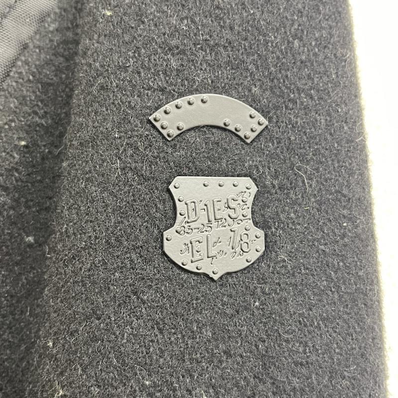 ディーゼル DIESEL コート コート一般 切替 デザイン フード付き ダッフル ロング コート 00E8F202 S 黒 / ブラック / black メンズ USED 古着 中古 50167133