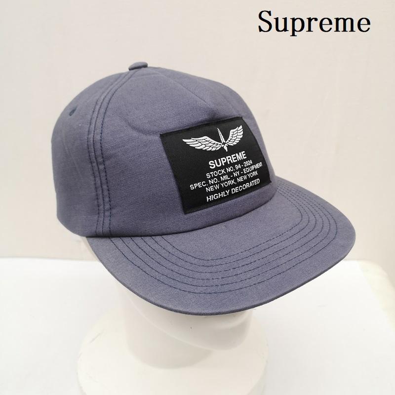 シュプリーム Supreme 帽子 キャップ 24SS Surplus 5-Panel CAP キャップ - メンズ USED 古着 中古 50167137