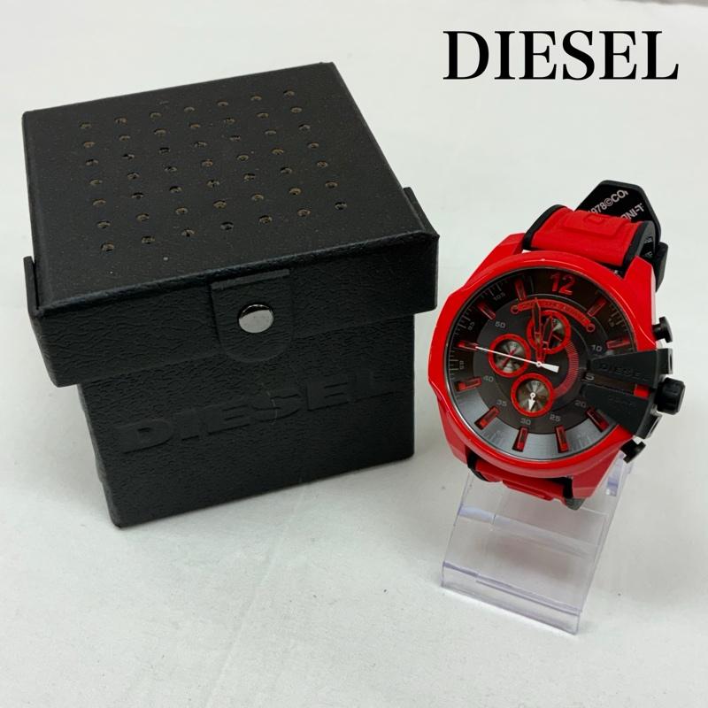 ディーゼル DIESEL 腕時計 アナログ（クォーツ式） MEGA CHIEF メガチーフ クロノグラフ アナログ クォーツ 腕時計 DZ-4526 - メンズ USED 古着 中古 50167145