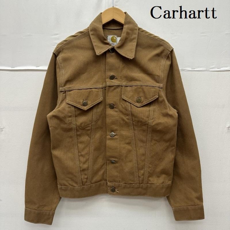 カーハート Carhartt ジャケット、上着 ジャンパー、ブルゾン 70s USA製 ダック トラッカー ジャケット 6WJ 38 茶 / ブラウン / brown メンズ USED 古着 中古 50167149