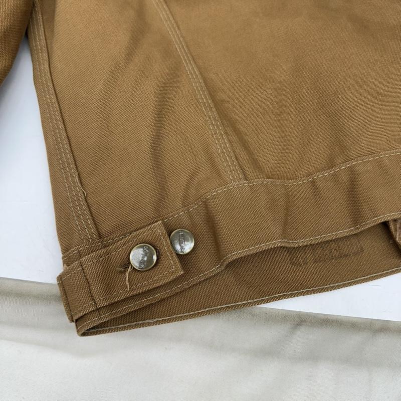 カーハート Carhartt ジャケット、上着 ジャンパー、ブルゾン 70s USA製 ダック トラッカー ジャケット 6WJ 38 茶 / ブラウン / brown メンズ USED 古着 中古 50167149