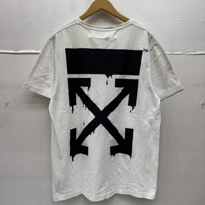 オフホワイト off white Tシャツ 半袖 BART PEACE SIGN S/S SLIM TEE シンプソンズ ロゴ プリント Tシャツ OMAA027S19185034 XL 白 / ホワイト / white メンズ USED 古着 中古 50167150
