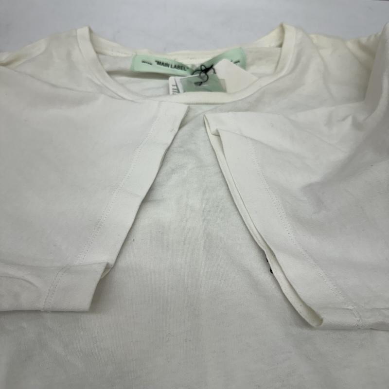 オフホワイト off white Tシャツ 半袖 BART PEACE SIGN S/S SLIM TEE シンプソンズ ロゴ プリント Tシャツ OMAA027S19185034 XL 白 / ホワイト / white メンズ USED 古着 中古 50167150