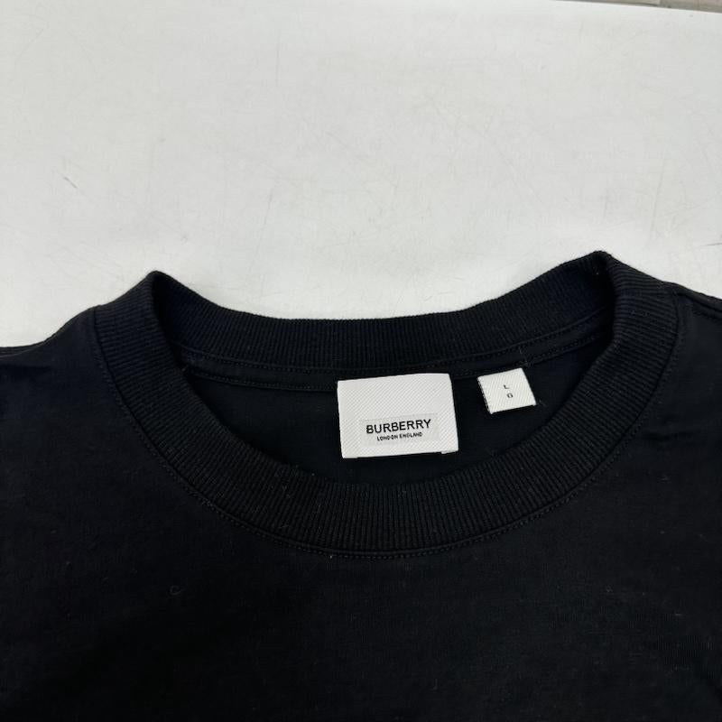 バーバリー BURBERRY Tシャツ 半袖 LONDON ホースフェリー ロゴ プリント Tシャツ L 黒 / ブラック / black メンズ USED 古着 中古 50167153
