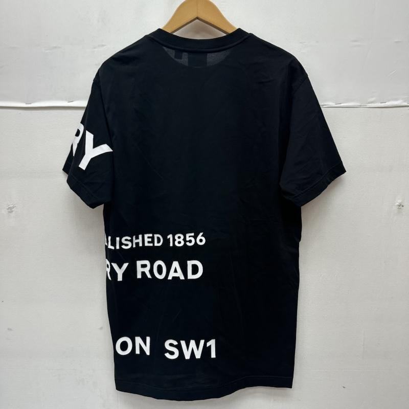 バーバリー BURBERRY Tシャツ 半袖 LONDON ホースフェリー ロゴ プリント Tシャツ L 黒 / ブラック / black メンズ USED 古着 中古 50167153