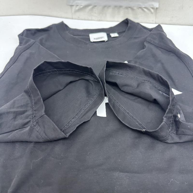 バーバリー BURBERRY Tシャツ 半袖 LONDON ホースフェリー ロゴ プリント Tシャツ L 黒 / ブラック / black メンズ USED 古着 中古 50167153