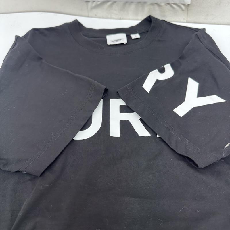 バーバリー BURBERRY Tシャツ 半袖 LONDON ホースフェリー ロゴ プリント Tシャツ L 黒 / ブラック / black メンズ USED 古着 中古 50167153