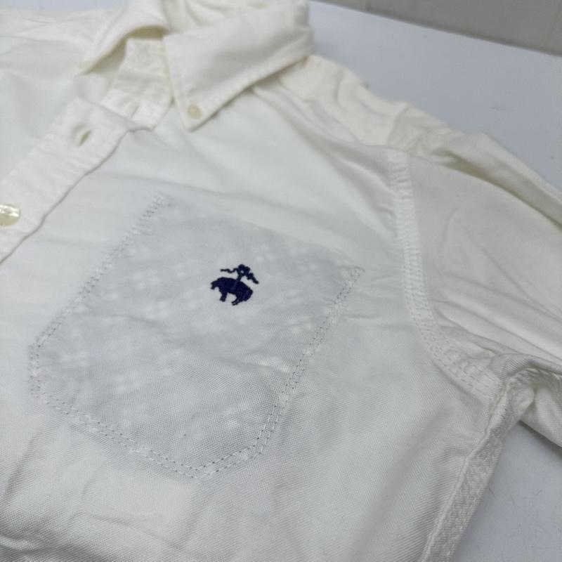 ジュンヤワタナベマン JUNYA WATANABE MAN シャツ、ブラウス 長袖 08AW BROOKS BROTHERS チェック パッチワーク BD シャツ WB-B036 XS 白 / ホワイト / white メンズ USED 古着 中古 50167156