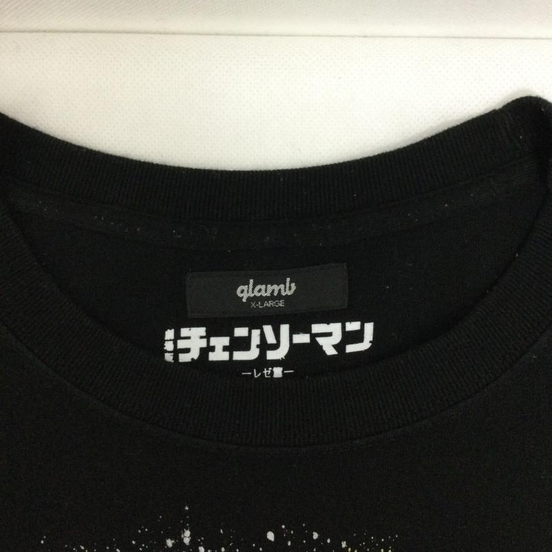グラム glamb Tシャツ 半袖 glamb チェンソーマン マキマ Tシャツ XL キャラクター 黒 / ブラック / black メンズ USED 古着 中古 50167157