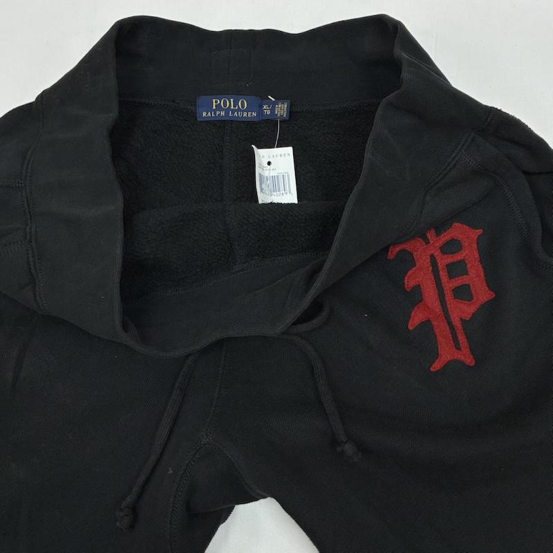 ポロラルフローレン POLO RALPH LAUREN パーカー 長袖 Pロゴ フェルト ワッペン ハーフジップ パーカー スウェット パンツ セットアップ XL メンズ USED 古着 中古 50167160