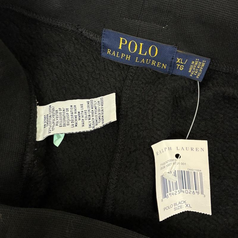 ポロラルフローレン POLO RALPH LAUREN パーカー 長袖 Pロゴ フェルト ワッペン ハーフジップ パーカー スウェット パンツ セットアップ XL メンズ USED 古着 中古 50167160