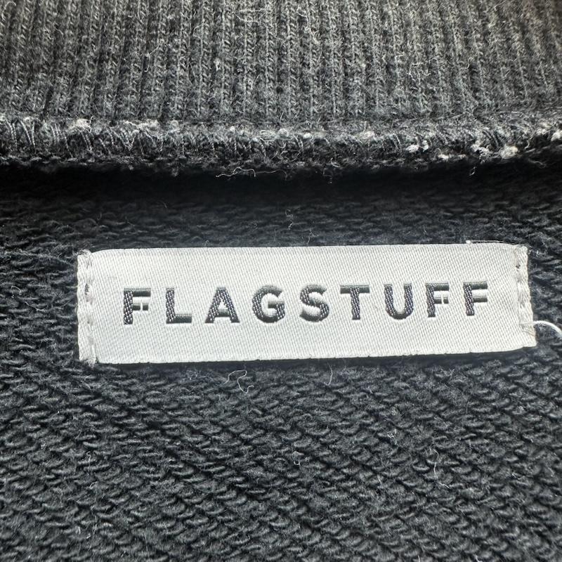 フラグスタフ FLAGSTUFF トレーナー 長袖 TATTOO SWEAT タトゥー プリント クルーネック スウェット 19SS-5th-FS-01 M 黒 / ブラック / black メンズ USED 古着 中古 50167161
