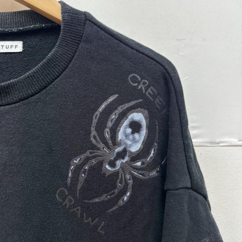 フラグスタフ FLAGSTUFF トレーナー 長袖 TATTOO SWEAT タトゥー プリント クルーネック スウェット 19SS-5th-FS-01 M 黒 / ブラック / black メンズ USED 古着 中古 50167161