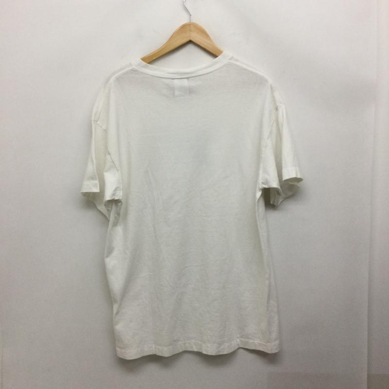 セントマイケル SAINT MICHAEL Tシャツ 半袖 SAINT MICHAEL SM-YS8-0000-012 RIBON SAINT リボンセント 半袖 ロゴ プリント Tシャツ M ロゴ、文字 白 / ホワイト / white メンズ USED 古着 中古 50167165