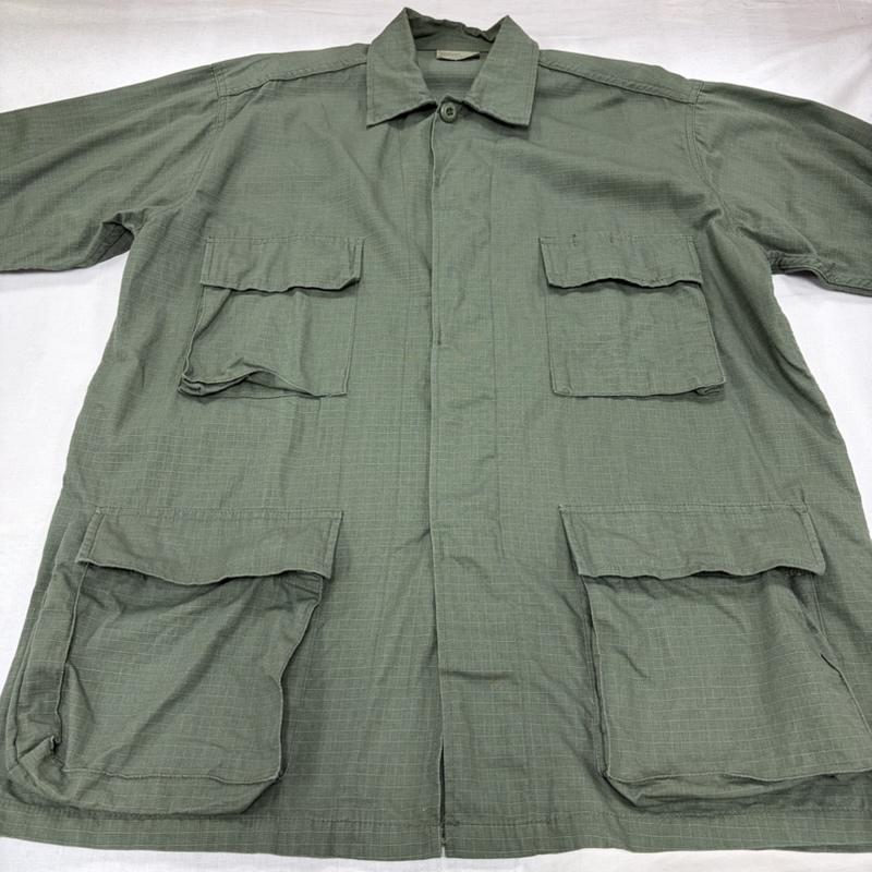 ロスコ ROTHCO ジャケット、上着 ジャケット、ブレザー フィールド ジャケット 長袖 シャツ ミリタリー リップストップ BDU M 無地 カーキ / カーキ / khaki X オリーブグリーン / オリーブグリーン / メンズ USED 古着 中古 50167167