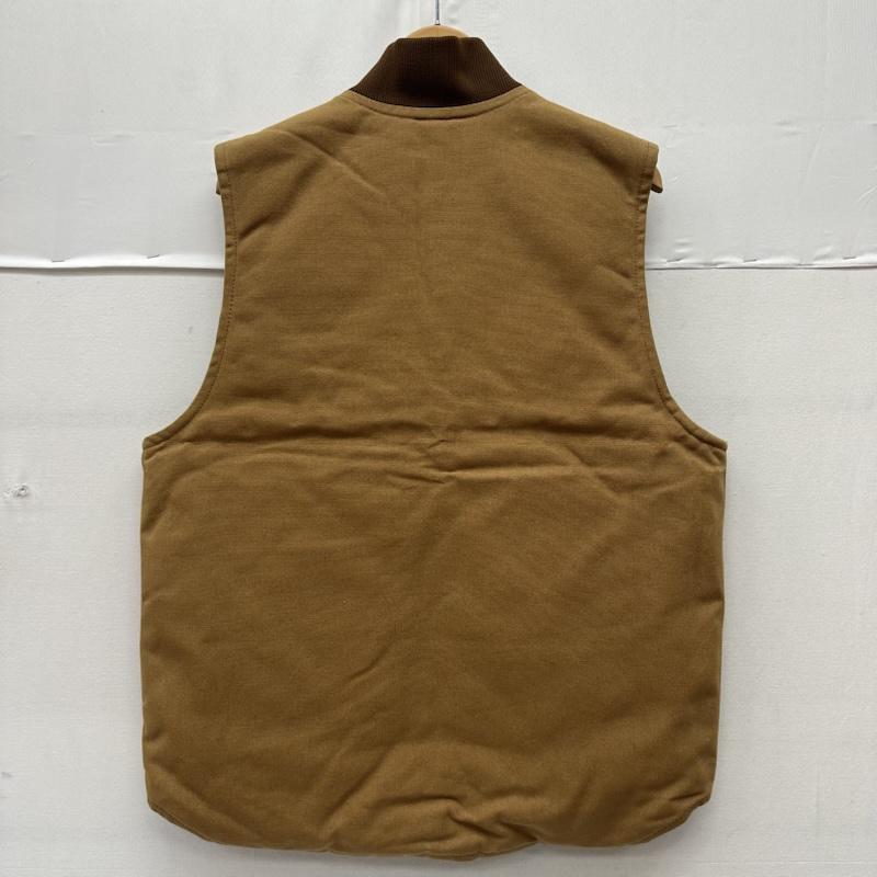 カーハート Carhartt ベスト ベスト DUCK VEST ARCTIC QUILT LINED コットン ダック ベスト V01-BRN M 茶 / ブラウン / brown メンズ USED 古着 中古 50167168