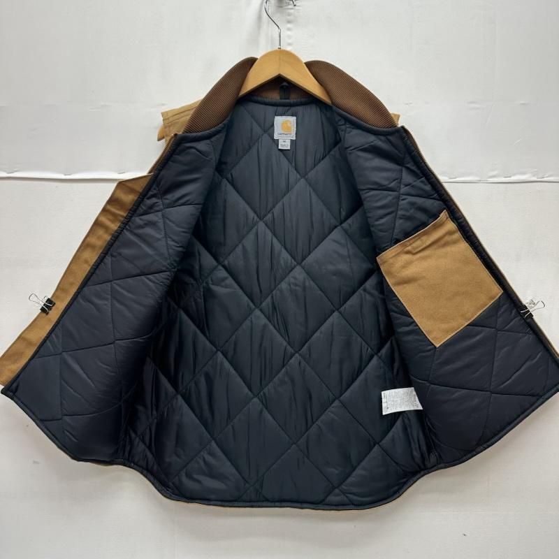 カーハート Carhartt ベスト ベスト DUCK VEST ARCTIC QUILT LINED コットン ダック ベスト V01-BRN M 茶 / ブラウン / brown メンズ USED 古着 中古 50167168