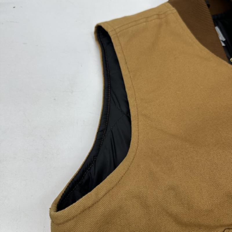 カーハート Carhartt ベスト ベスト DUCK VEST ARCTIC QUILT LINED コットン ダック ベスト V01-BRN M 茶 / ブラウン / brown メンズ USED 古着 中古 50167168