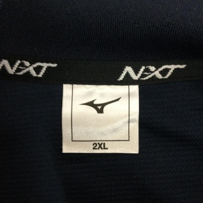 ミズノ MIZUNO ジャケット、上着 ジャンパー、ブルゾン MIZUNO N-XT ウォームアップジャケット 32JCA210 XXL ロゴ、文字 紺 / ネイビー / navy メンズ USED 古着 中古 50167172