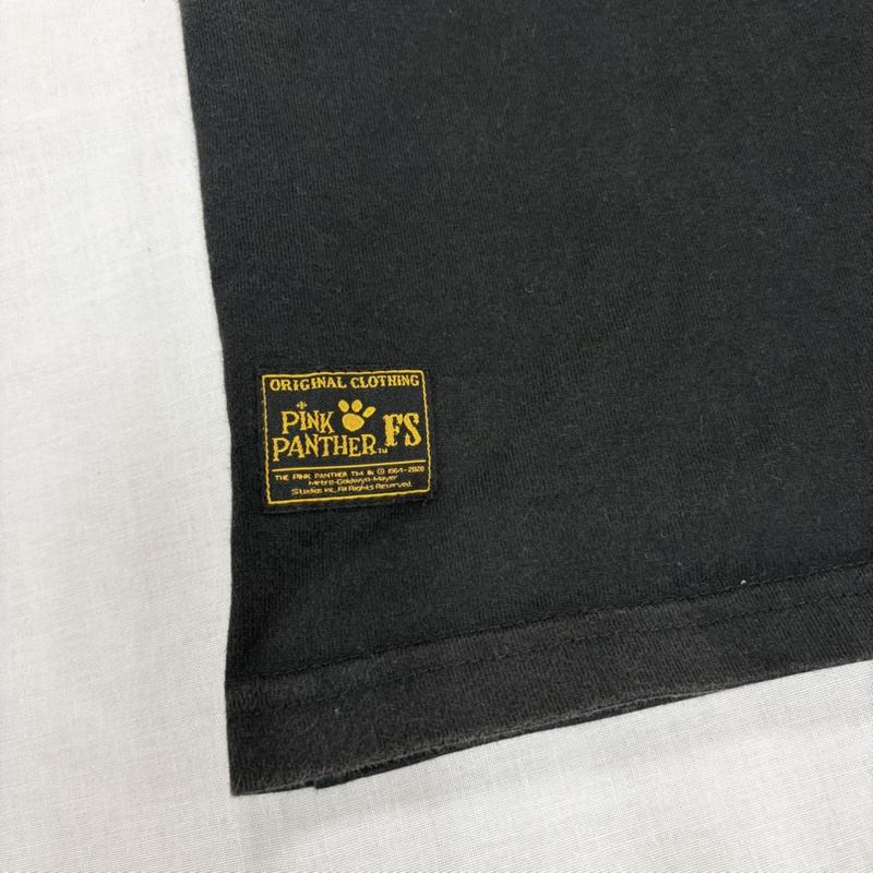 フラグスタフ FLAGSTUFF Tシャツ 半袖 ピンクパンサー 刺繍 半袖 Tシャツ SPEED KING ロゴ プリント L ロゴ、文字 X キャラクター X プリント X 刺繍 黒 / ブラック / black X 桃 / ピンク / pink X 灰 / グレー / gray メンズ USED 古着 中古 50167177