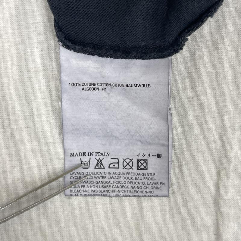 ディースクエアード DSQUARED2 Tシャツ 半袖 イタリア製 フロント グラフィック Tシャツ カットソー S 黒 / ブラック / black メンズ USED 古着 中古 50167178