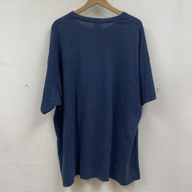 ギルダン GILDAN Tシャツ 長袖 Van Halen Smoking Cherub デザイン バンド Tシャツ カットソー XXL 紺 / ネイビー / navy メンズ USED 古着 中古 50167184