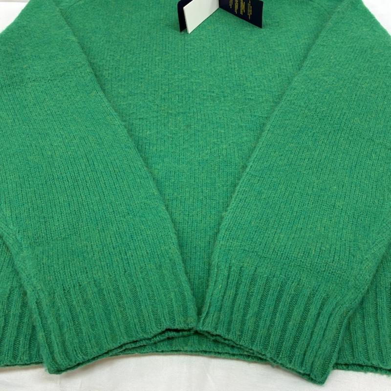 ポロラルフローレン POLO RALPH LAUREN ニット、セーター 長袖 サドルショルダー クルーネック ウール ニット セーター XL メンズ USED 古着 中古 50167185