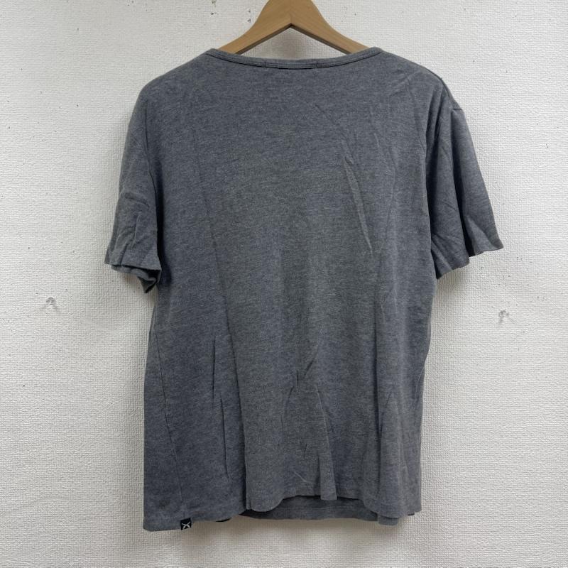 ロア－ roar Tシャツ 半袖 LOVE AND PEACE メタル スタッズ Tシャツ カットソー 灰 / グレー / gray メンズ USED 古着 中古 50167195