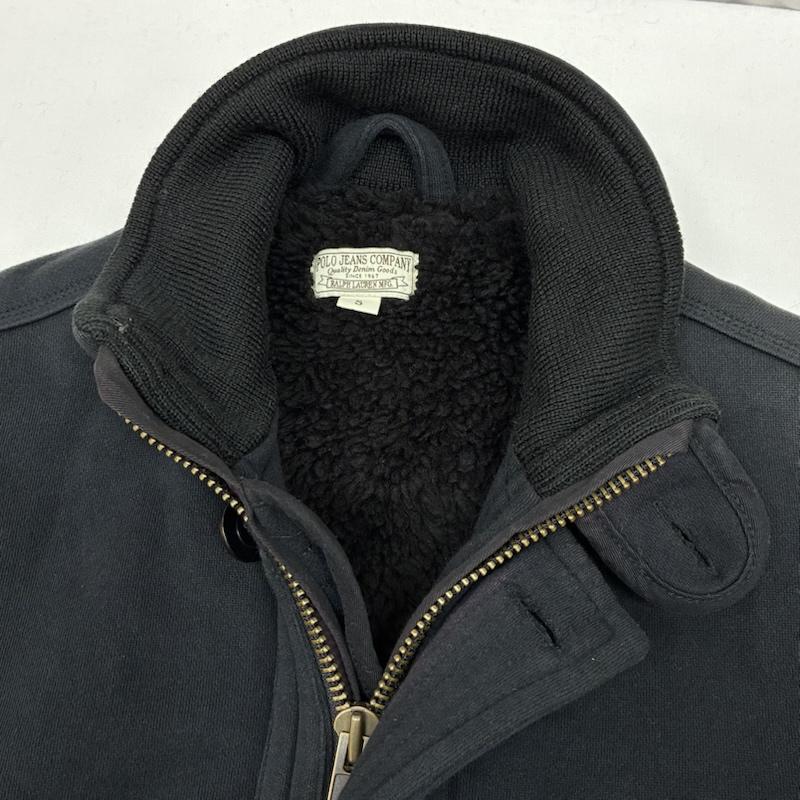 ポロジーンズカンパニー POLO JEANS COMPANY ジャケット、上着 ジャンパー、ブルゾン RALPH LAUREN 裏ボア フリースライナー N-1 タイプ コットン デッキジャケット S メンズ USED 古着 中古 50167198