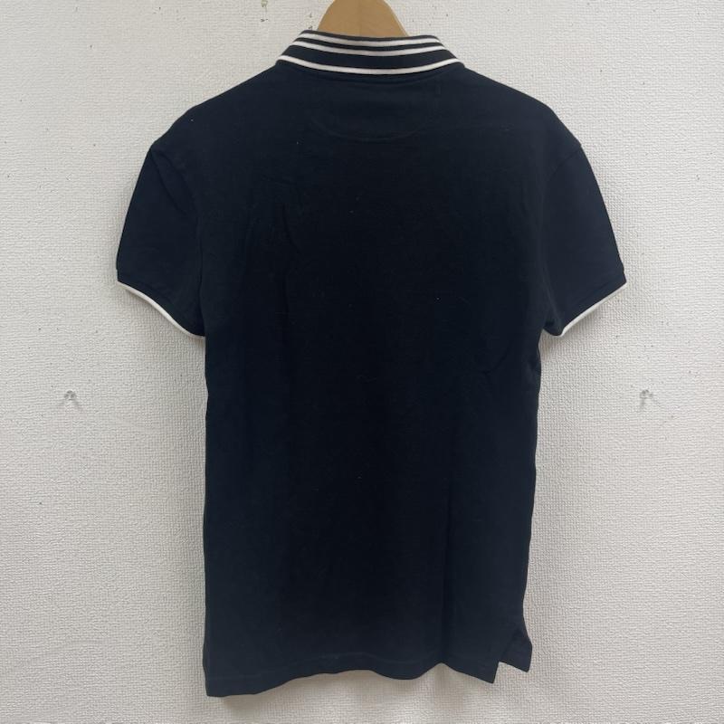 ジョンガリアーノ JOHN GALLIANO ポロシャツ 半袖 イタリア製 チャイナ 風 半袖 ポロシャツ aum704a S 黒 / ブラック / black メンズ USED 古着 中古 50167201
