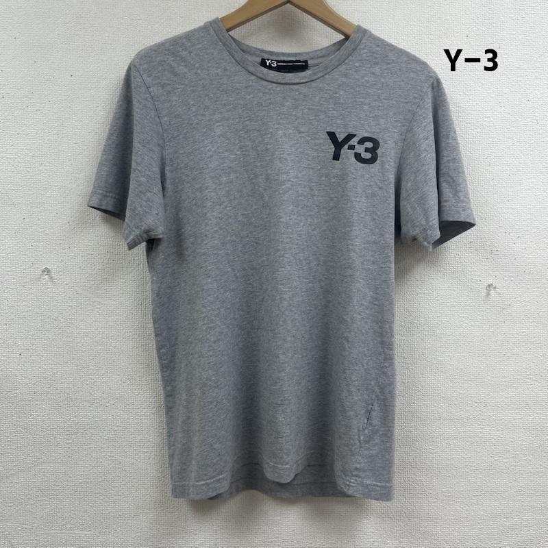 ワイスリー Y-3 Tシャツ 半袖 M CLASSIC CHEST LOGO SS TEE ロゴ プリント Tシャツ XS 灰 / グレー / gray メンズ USED 古着 中古 50167204