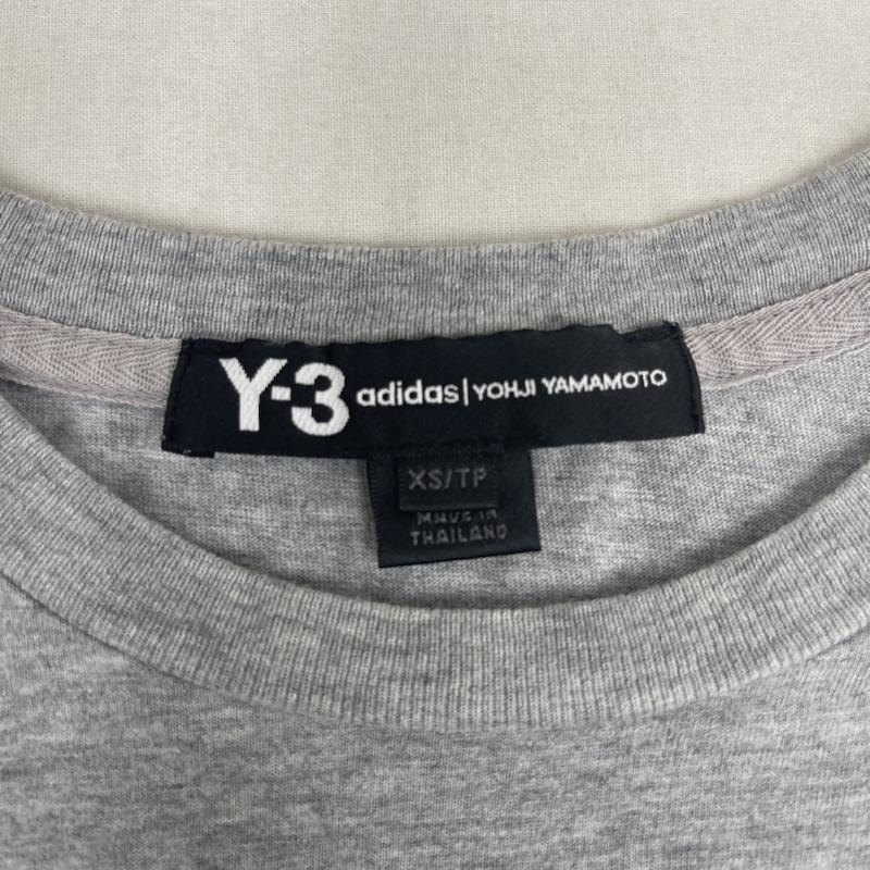 ワイスリー Y-3 Tシャツ 半袖 M CLASSIC CHEST LOGO SS TEE ロゴ プリント Tシャツ XS 灰 / グレー / gray メンズ USED 古着 中古 50167204