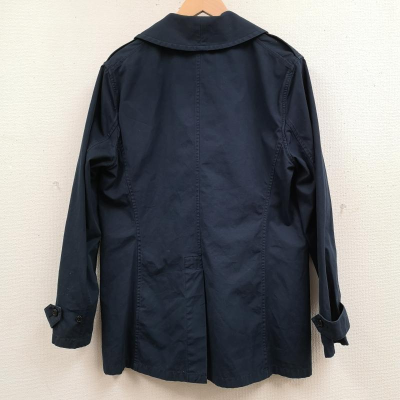 ラルフローレン RALPHLAUREN コート コート一般 エポレット スロートラッチ ミリタリー ハーフ コート ライト アウター L 紺 / ネイビー / navy レディース USED 古着 中古 50167213
