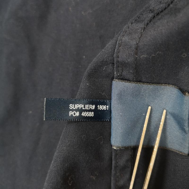 ラルフローレン RALPHLAUREN コート コート一般 エポレット スロートラッチ ミリタリー ハーフ コート ライト アウター L 紺 / ネイビー / navy レディース USED 古着 中古 50167213