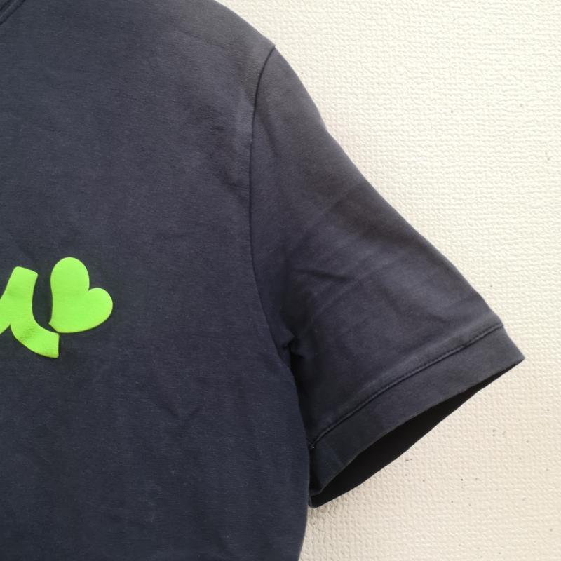 ムータ muta Tシャツ 半袖 MARINE 海 WAVE 波 碇 ハート 半袖 Tシャツ S/S TEE 5 紺 / ネイビー / navy メンズ USED 古着 中古 50167215