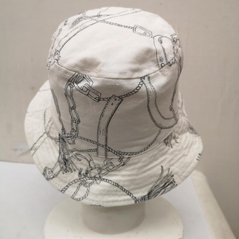 ローレンラルフローレン LAUREN RALPH LAUREN 帽子 ハット ロープ タッセル ベルト モチーフ バケットハット - 白 / ホワイト / white レディース USED 古着 中古 50167220