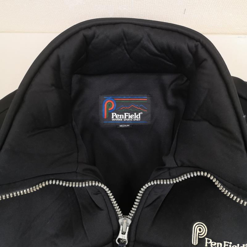 ペンフィールド PEN FIELD ジャケット、上着 ジャケット、ブレザー P ロゴ 刺繡 ワンポイント アウトドア 中綿 パファー ジャケット M 黒 / ブラック / black メンズ USED 古着 中古 50167223