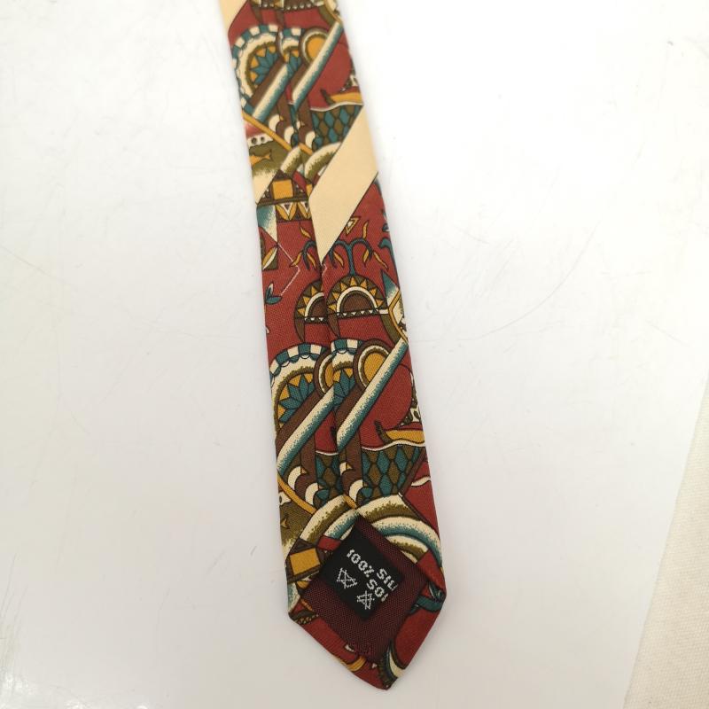 サルヴァトーレフェラガモ Salvatore Ferragamo ネクタイ ネクタイ 総柄 シルク ネクタイ - メンズ USED 古着 中古 50167228