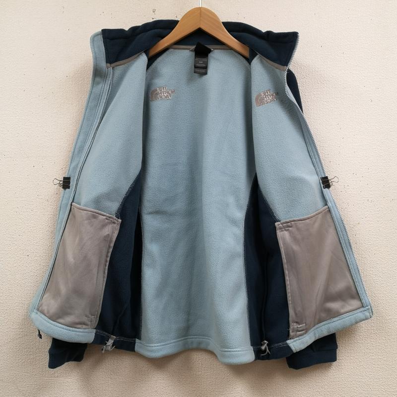 ザノースフェイス THE NORTH FACE ジャケット、上着 ジャンパー、ブルゾン ツートーン バイカラー ドローコード ロゴ刺繡 フルジップ フリース ジャケット M 青 / ブルー / blue X 水色 / ライトブルー / レディース USED 古着 中古 50167229