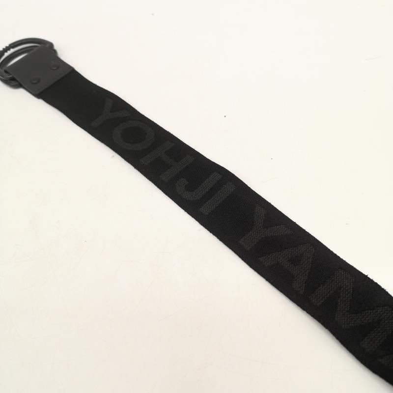 ワイスリー Y-3 ベルト・バックル ベルト Dリング ロゴ ベルト - 黒 / ブラック / black メンズ USED 古着 中古 50167230