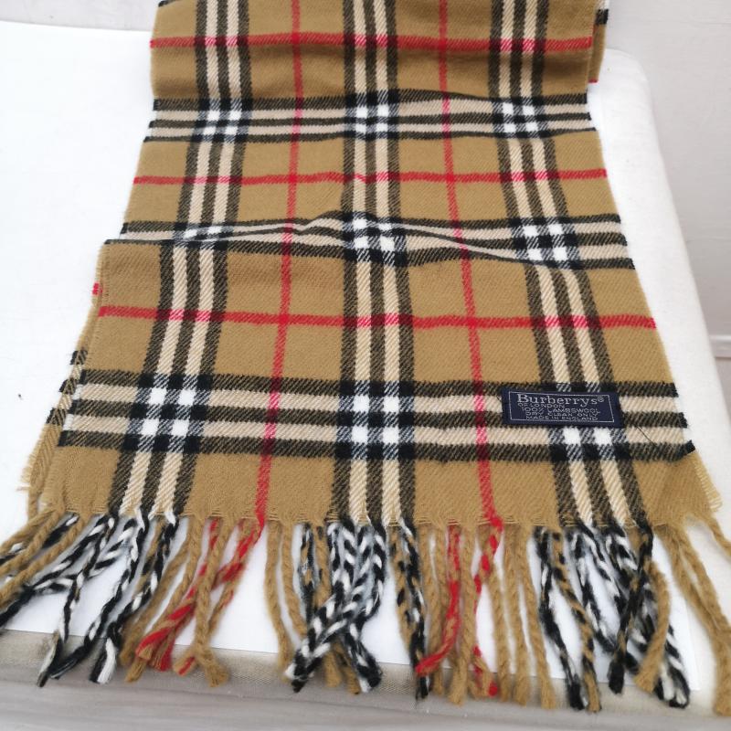 バーバリー BURBERRY マフラー マフラー ノバチェック ウール マフラー イングランド製 - ベージュ / ベージュ / beige レディース USED 古着 中古 50167232