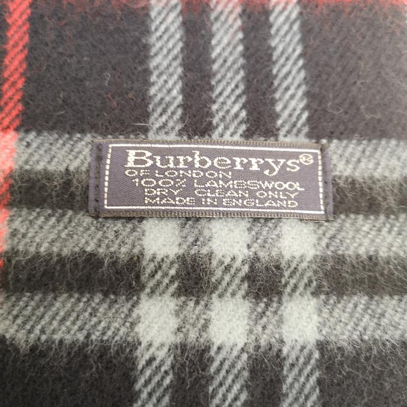バーバリー BURBERRY マフラー マフラー ノバチェック マフラー イングランド製 - 紺 / ネイビー / navy レディース USED 古着 中古 50167234