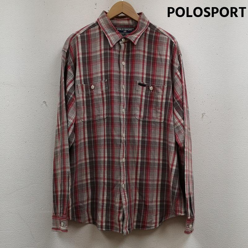 ポロスポーツラルフローレン POLOSPORT シャツ、ブラウス 長袖 90s ピスタブ フランネル チェック 長袖 ネルシャツ XL マルチカラー / マルチカラー / multicolor メンズ USED 古着 中古 50167237