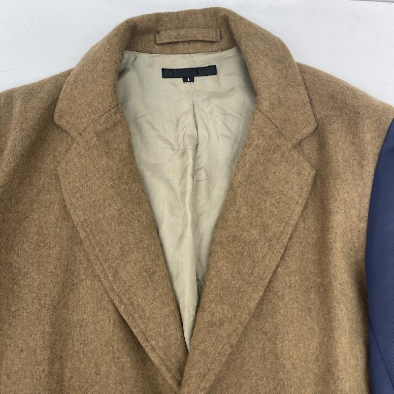 ディスカバード DISCOVERED ジャケット、上着 ジャケット、ブレザー 13aw 日本製 ドッキング 切り替え テーラード ジャケット DC-AW13-JK-01 1 茶 / ブラウン / brown メンズ USED 古着 中古 50167243