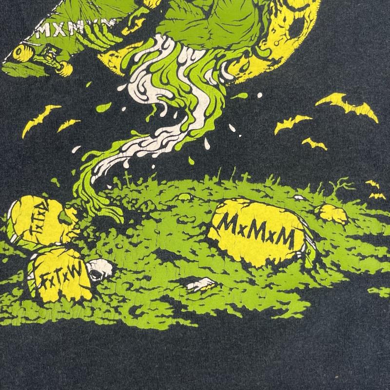 スラッシャー THRASHER Tシャツ 半袖 MAGICAL MOSH MISFITS スカル グラフィック プリント Tシャツ カットソー M 紺 / ネイビー / navy メンズ USED 古着 中古 50167244