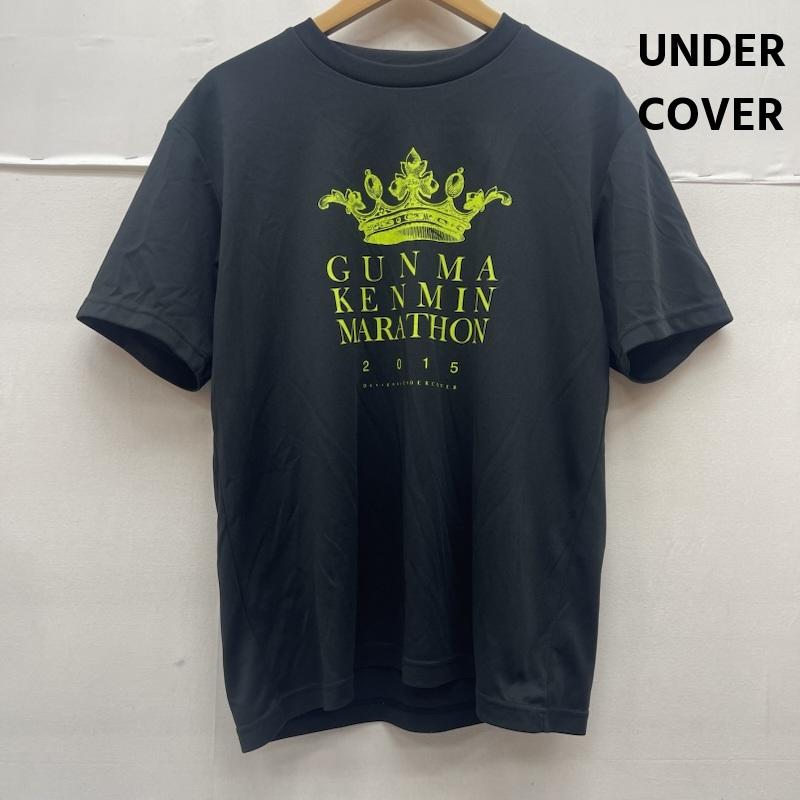 アンダーカバー UNDERCOVER Tシャツ 半袖 群馬県民マラソン コラボ 王冠 グラフィック プリント Tシャツ カットソー L 黒 / ブラック / black メンズ USED 古着 中古 50167245