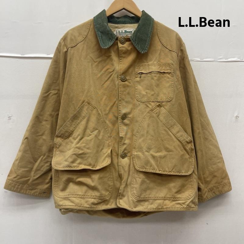 エルエルビーン L.L.Bean ジャケット、上着 ジャンパー、ブルゾン USA製 80s 90s ヴィンテージ ハンティング オリジナル フィールド サファリ ジャケット 42 茶 / ブラウン / brown メンズ USED 古着 中古 50167247