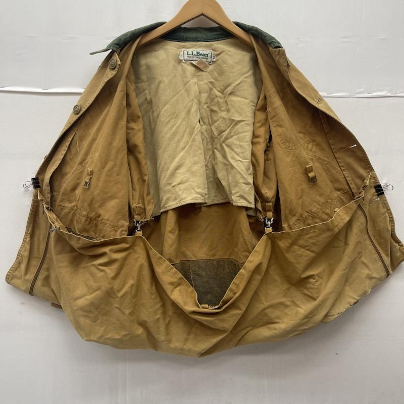 エルエルビーン L.L.Bean ジャケット、上着 ジャンパー、ブルゾン USA製 80s 90s ヴィンテージ ハンティング オリジナル フィールド サファリ ジャケット 42 茶 / ブラウン / brown メンズ USED 古着 中古 50167247