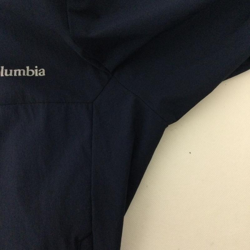 コロンビア Columbia ジャケット、上着 ジャンパー、ブルゾン Columbia コロンビア ヘザーキャニオンIIフーデッドジャケット ストレッチ WE1602 L 無地 紺 / ネイビー / navy メンズ USED 古着 中古 50167251